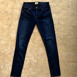 Hudson mid rise ankle skinny jean size 26